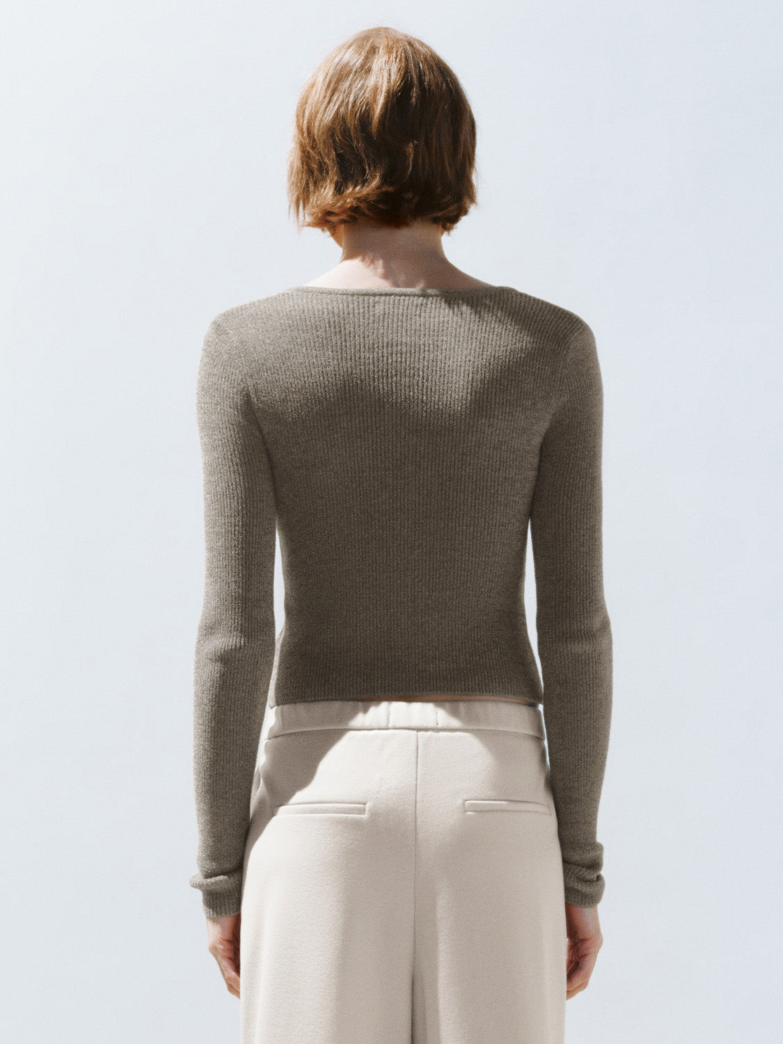 Skinny Cropped Knitted Cardigans