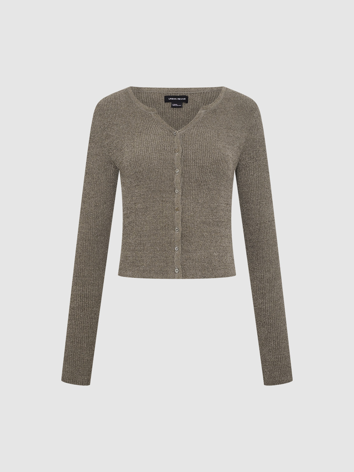 Skinny Cropped Knitted Cardigans