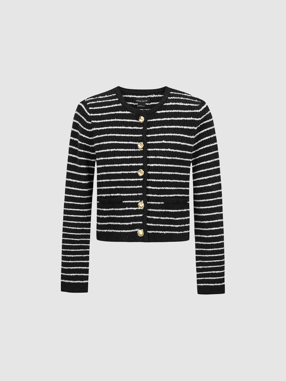 Striped Knitted Cardigans