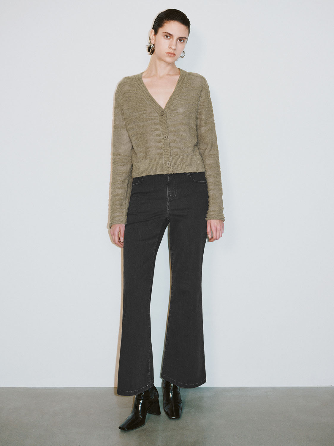 Button Up Knitted Cardigans