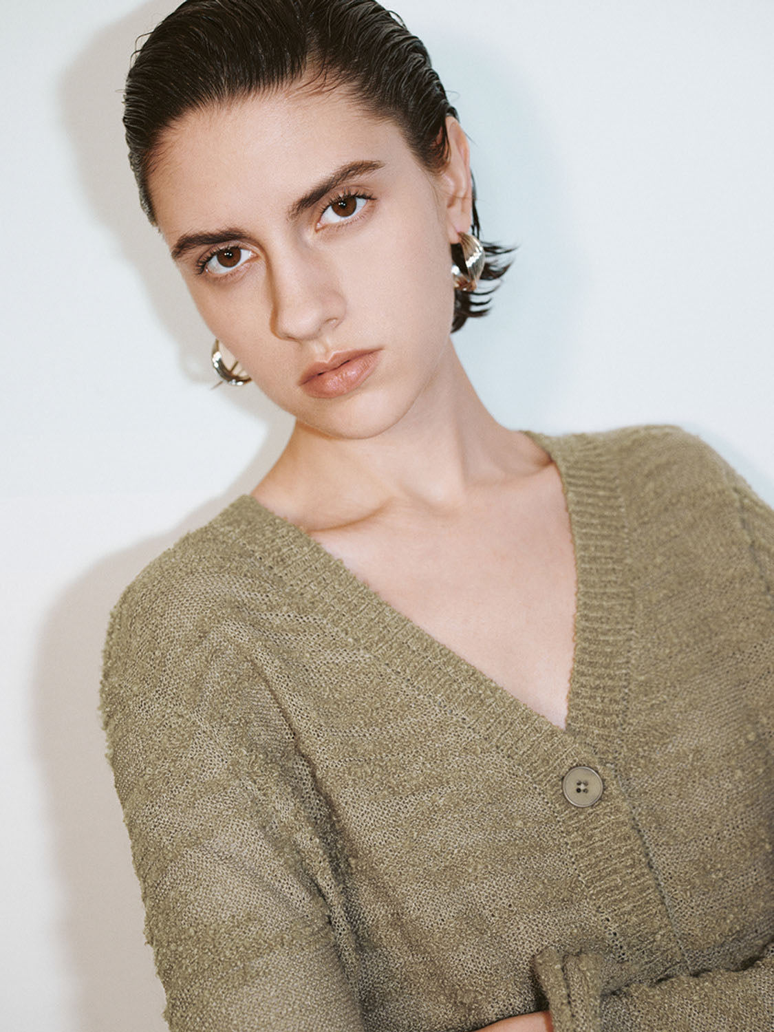 Button Up Knitted Cardigans