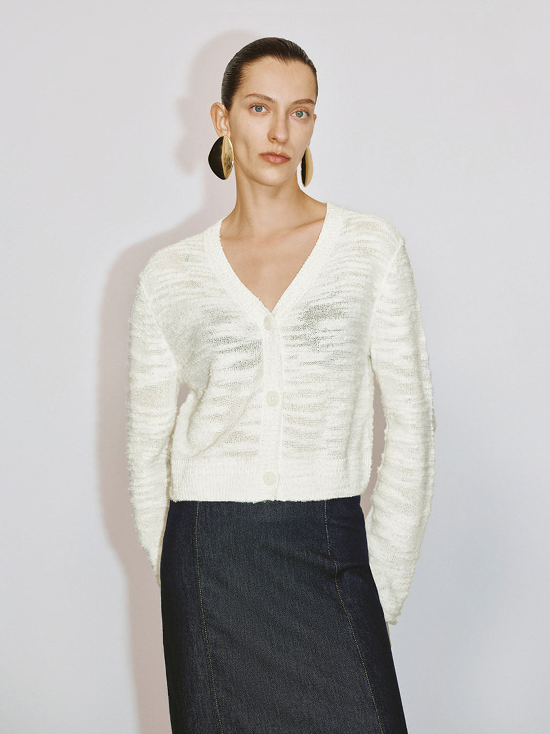 Button Up Knitted Cardigans