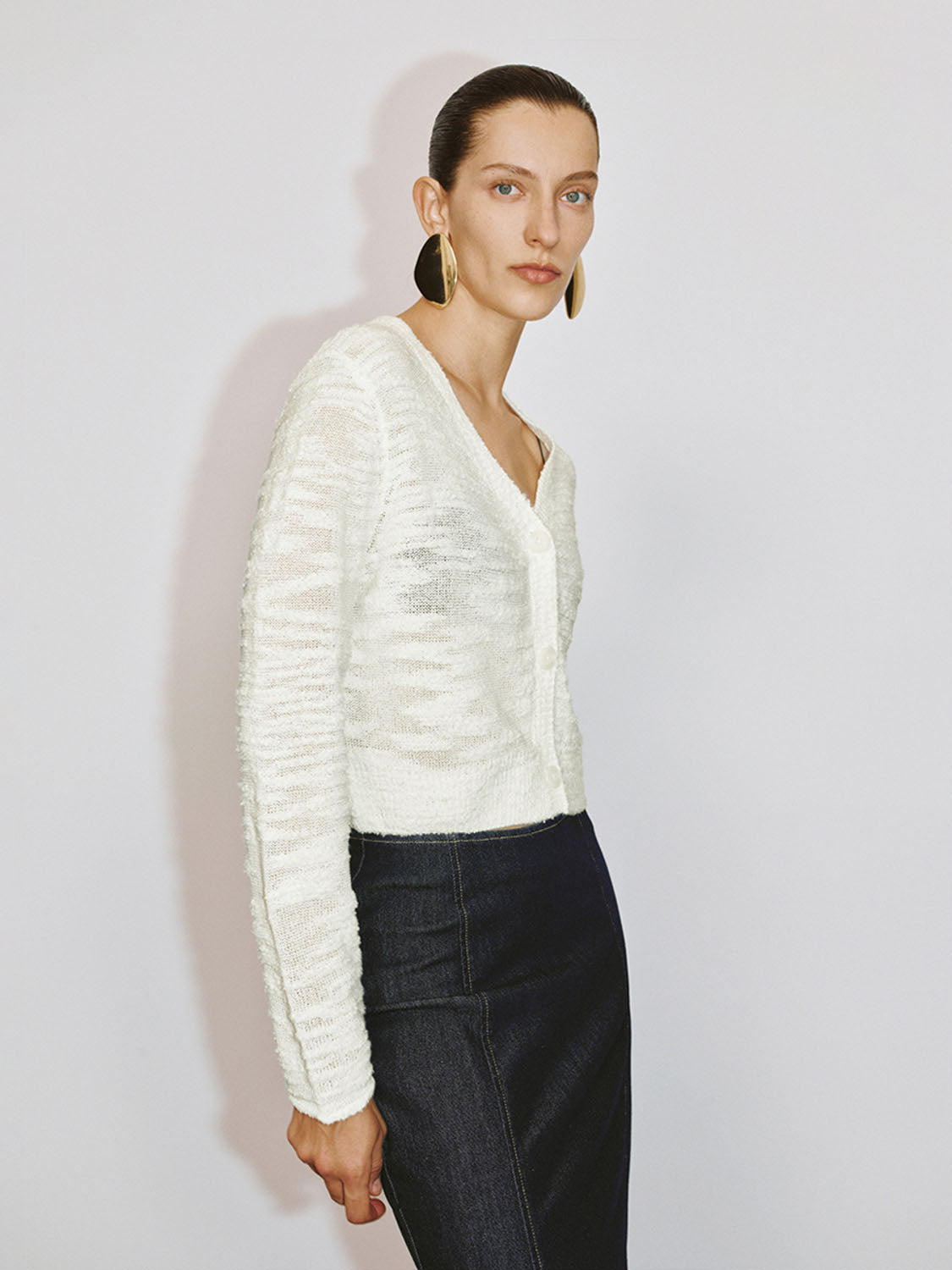 Button Up Knitted Cardigans