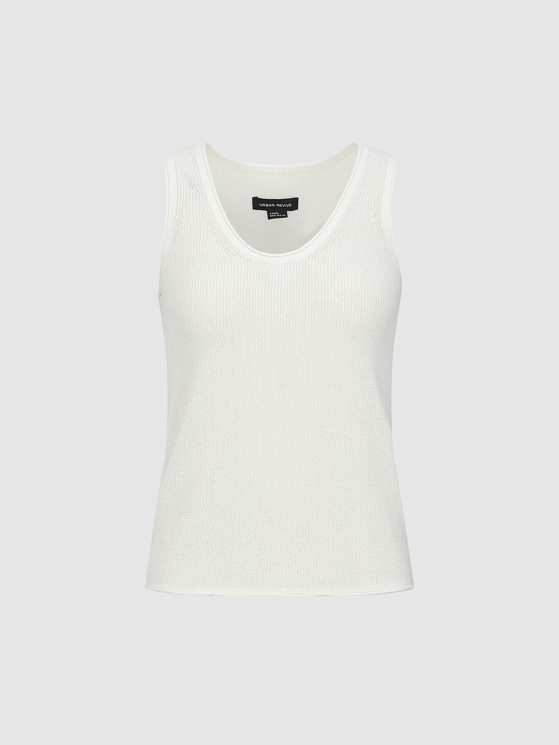 Knitted Sleeveless T-Shirts