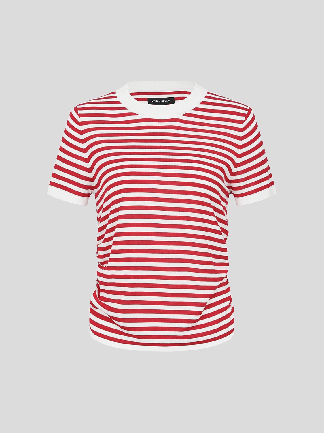 Striped Knitted T-Shirts