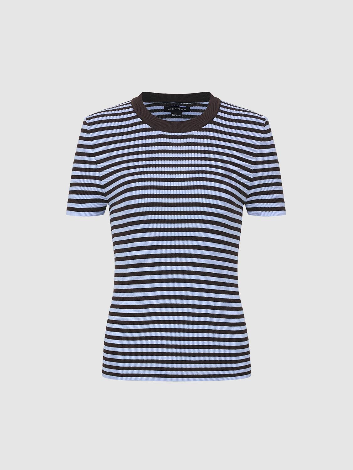 Striped Knitted T-Shirts
