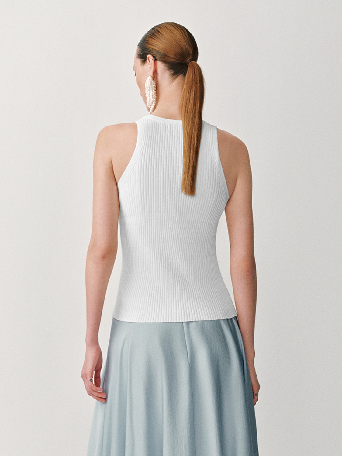 Knitted Sleeveless T-Shirts