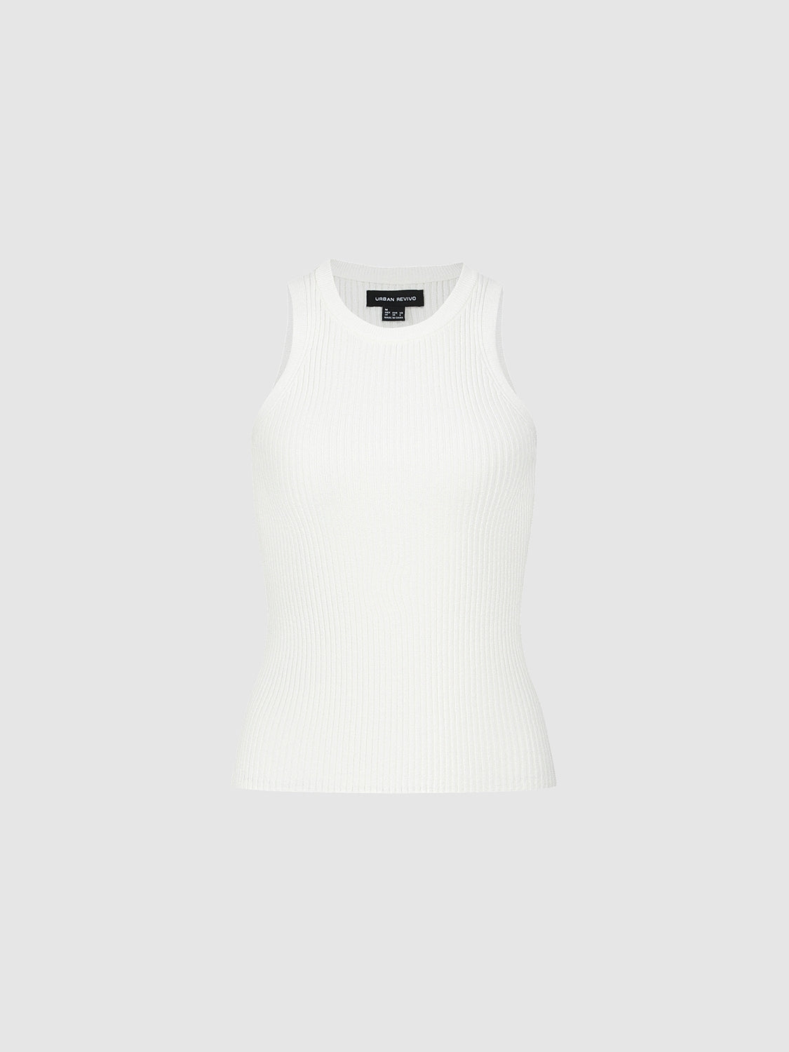 Knitted Sleeveless T-Shirts
