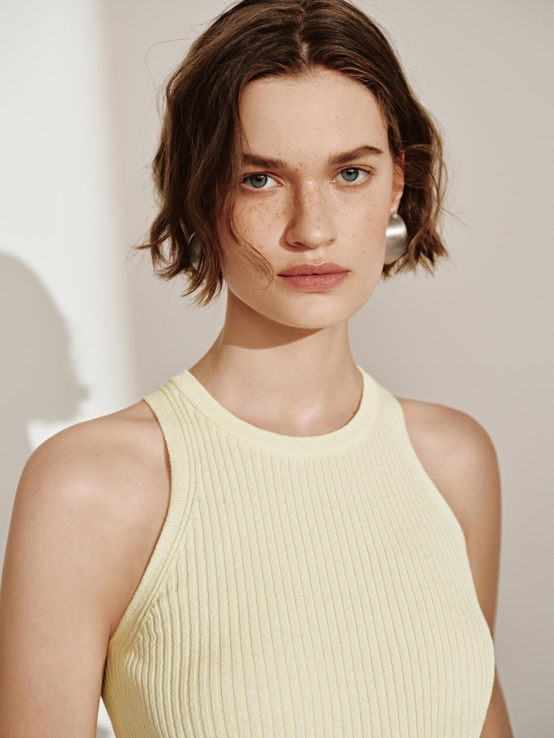 Knitted Sleeveless T-Shirts
