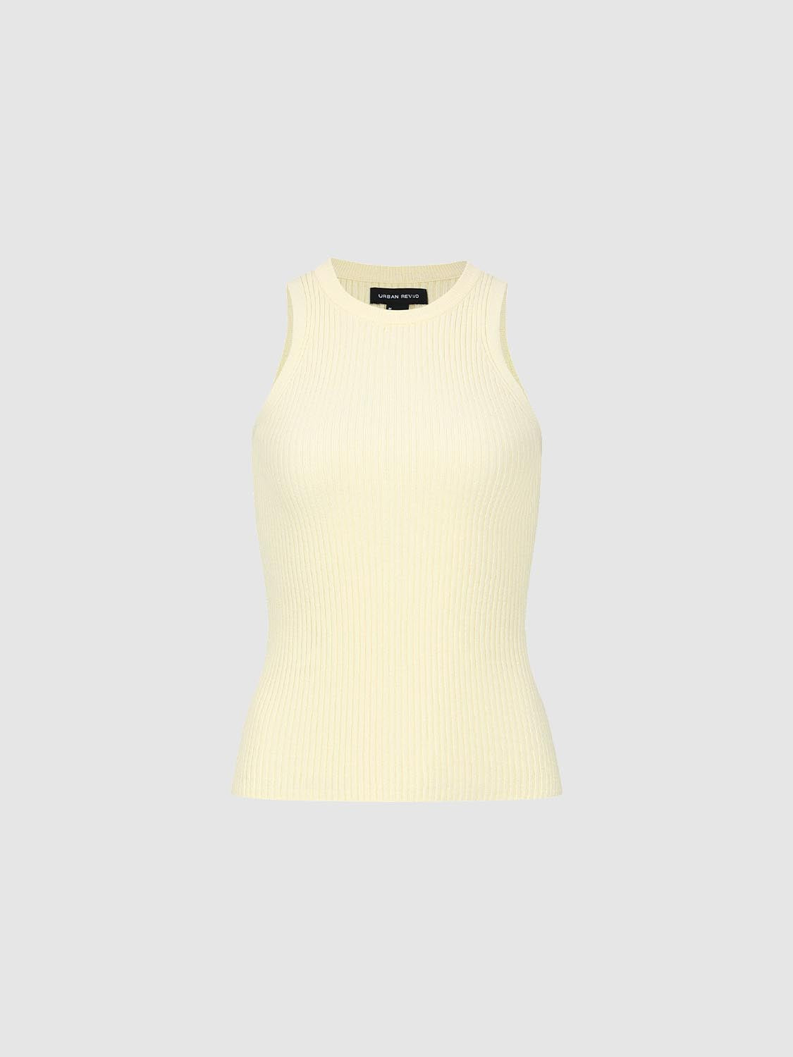 Knitted Sleeveless T-Shirts