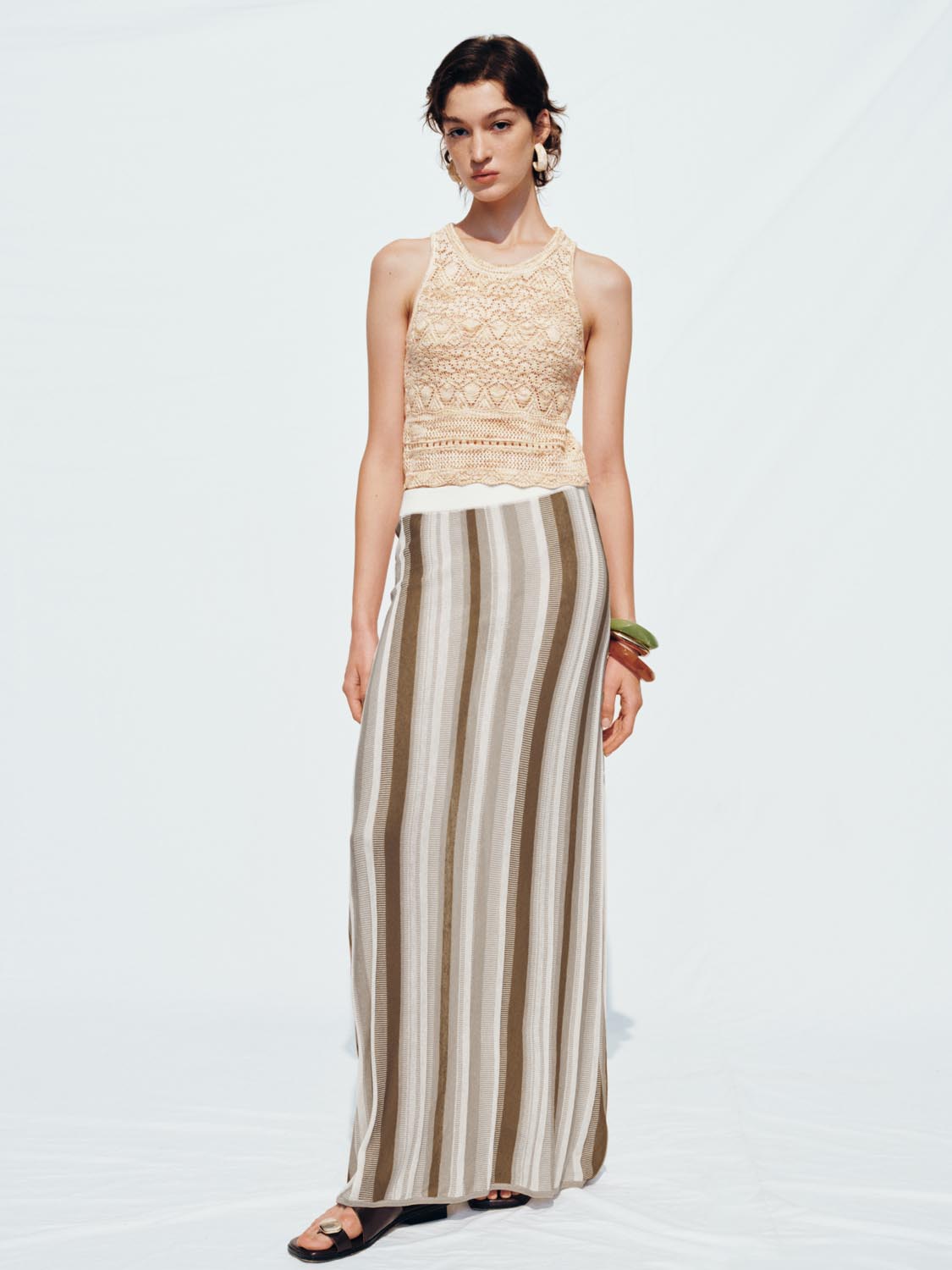 Knitted Sleeveless T-Shirts