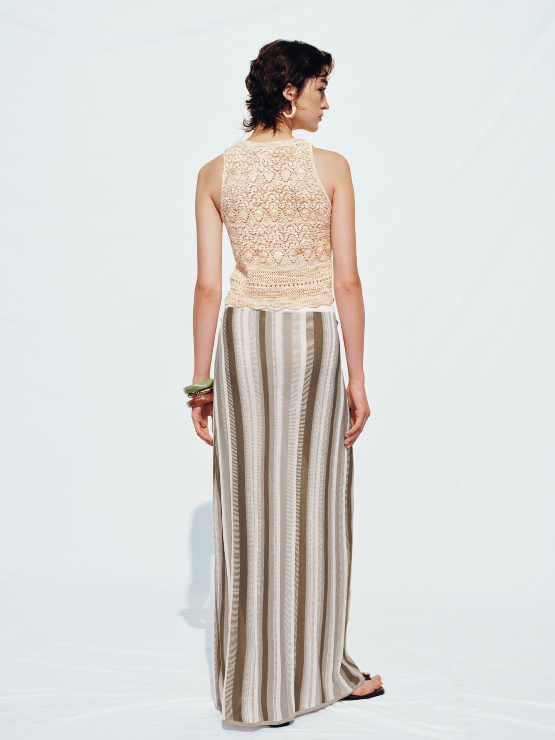 Knitted Sleeveless T-Shirts