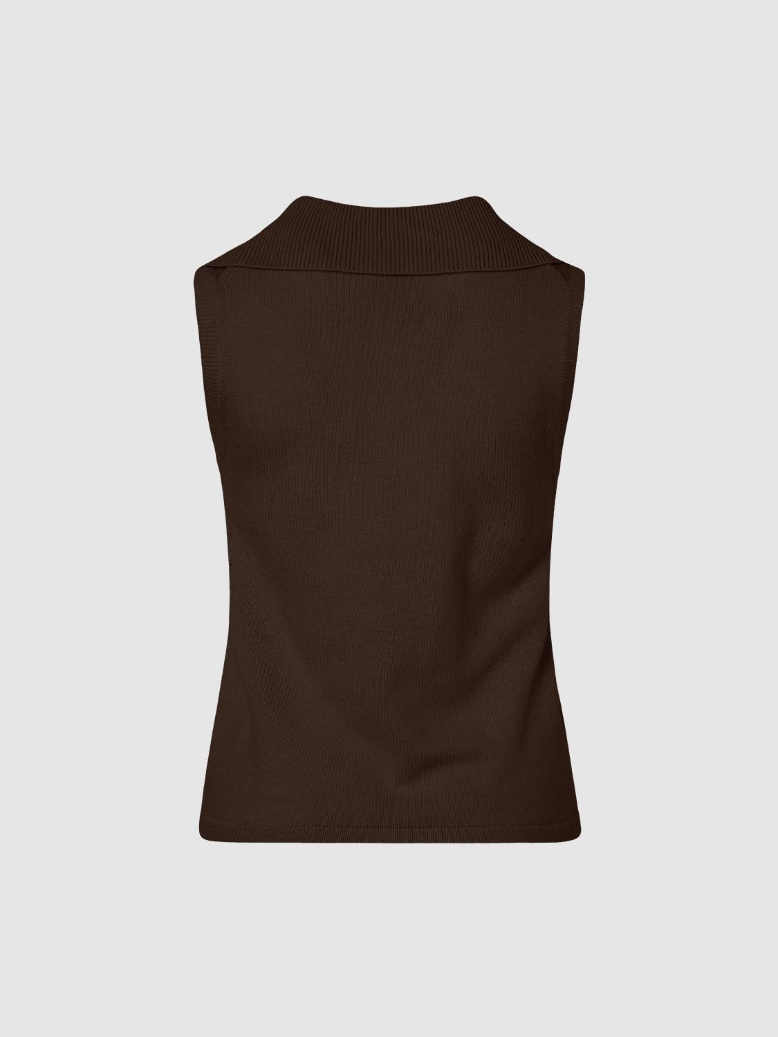 Knitted Lapel Vests