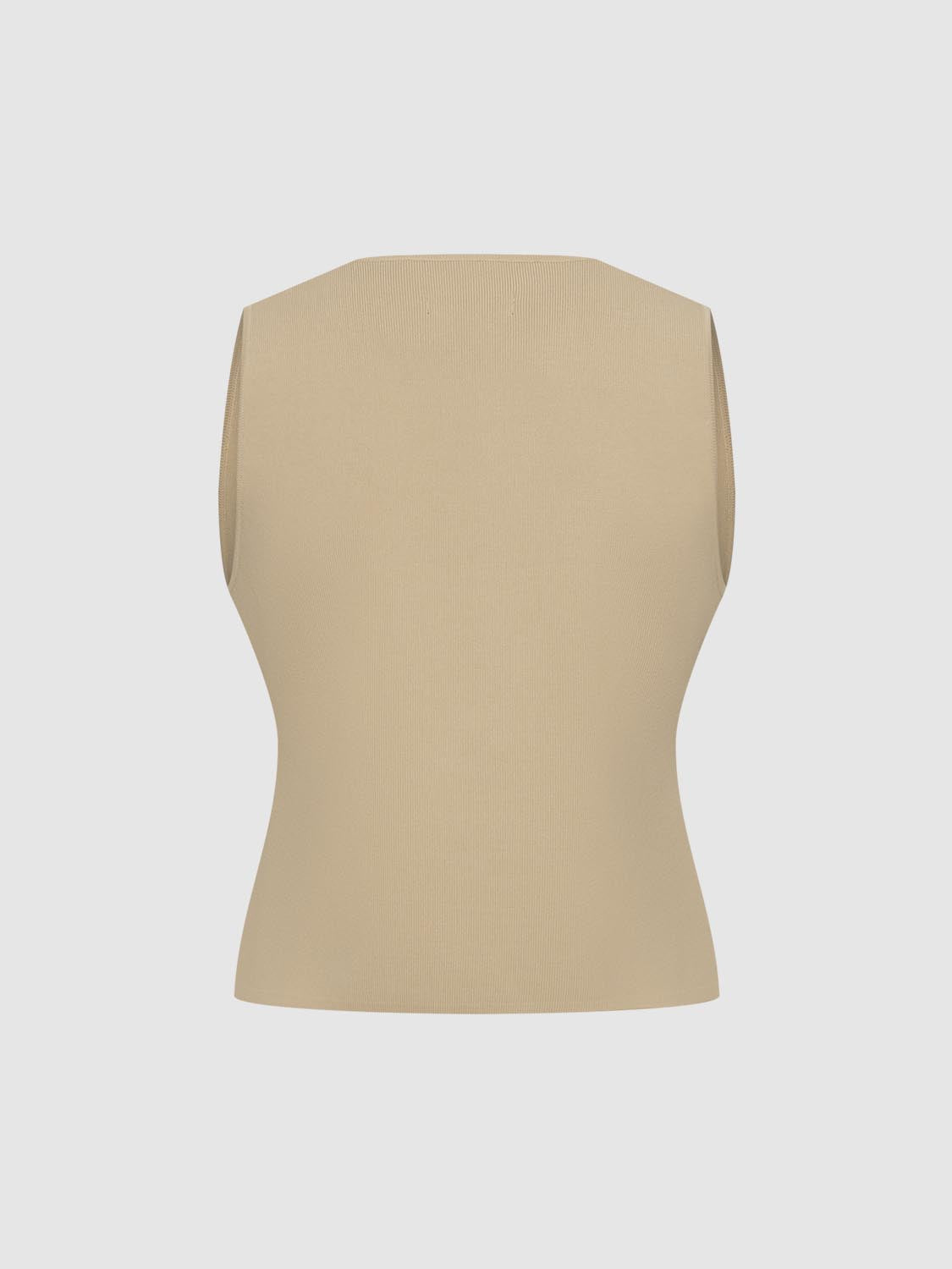 Sleeveless Knitted Cardigans