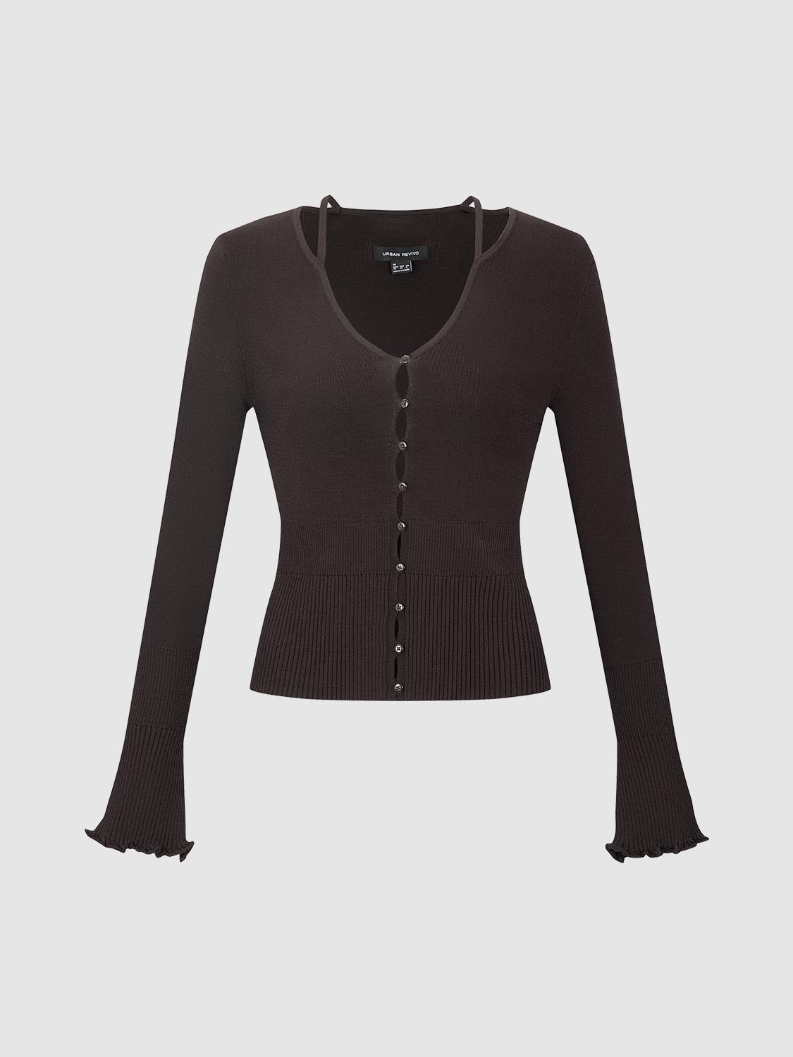 2 In 1 Slim Knitted Cardigans