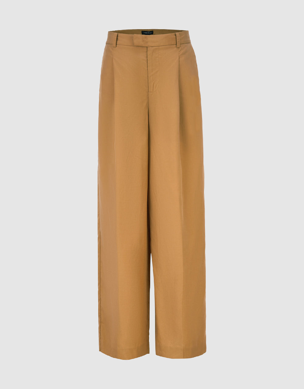 Linen Wide-Leg Pants