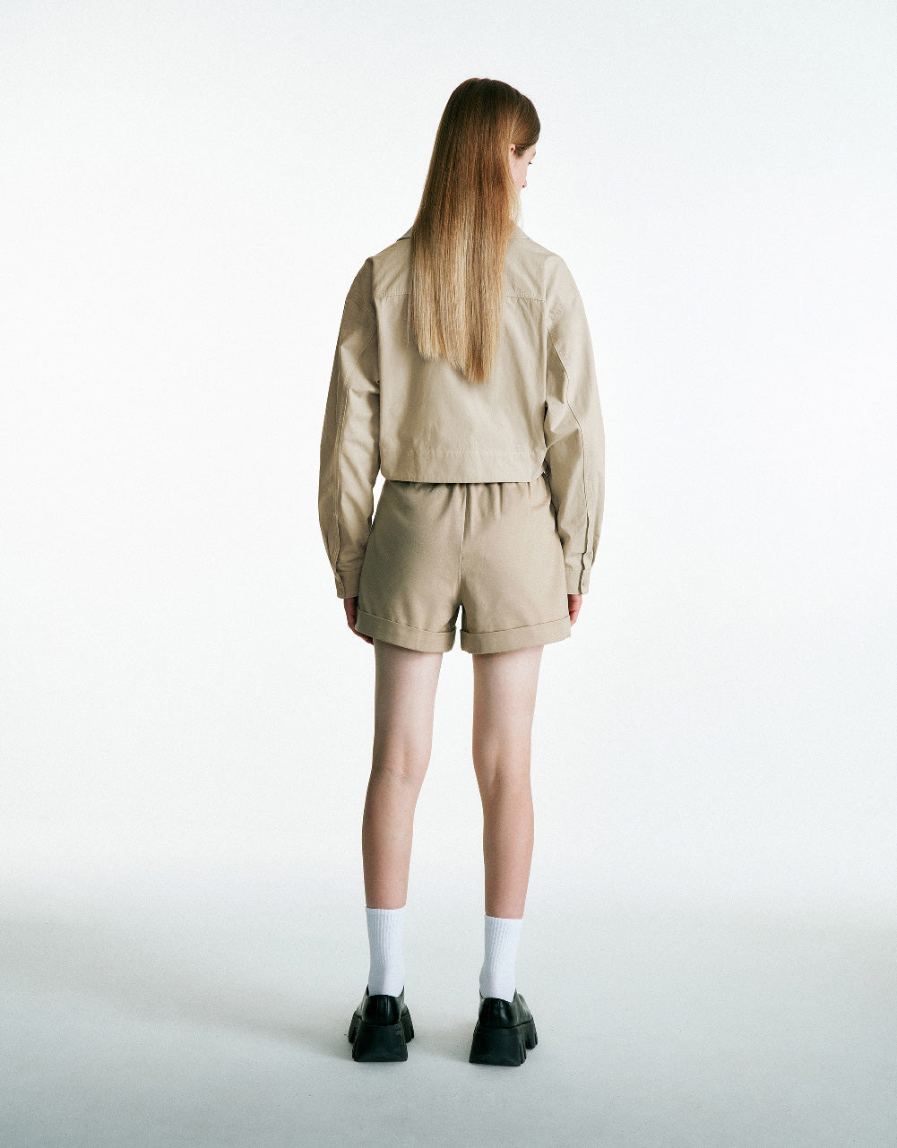 Button Up A-Line Jacket