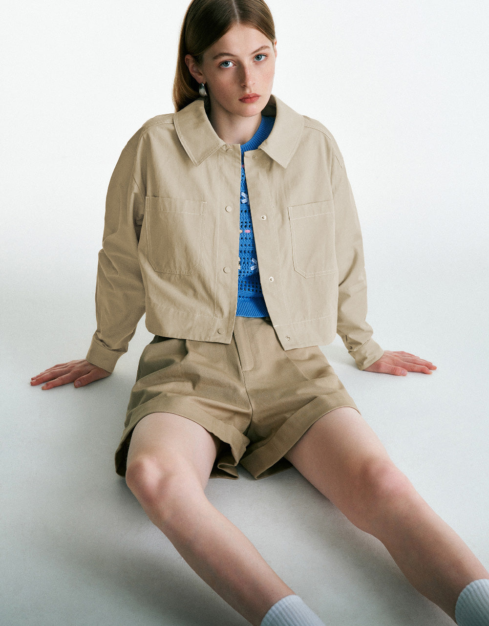 Button Up A-Line Jacket