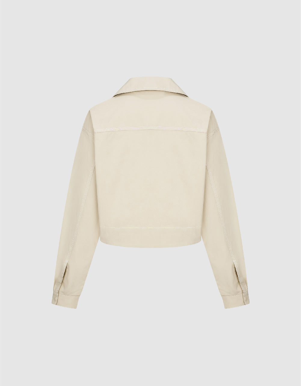 Button Up A-Line Jacket