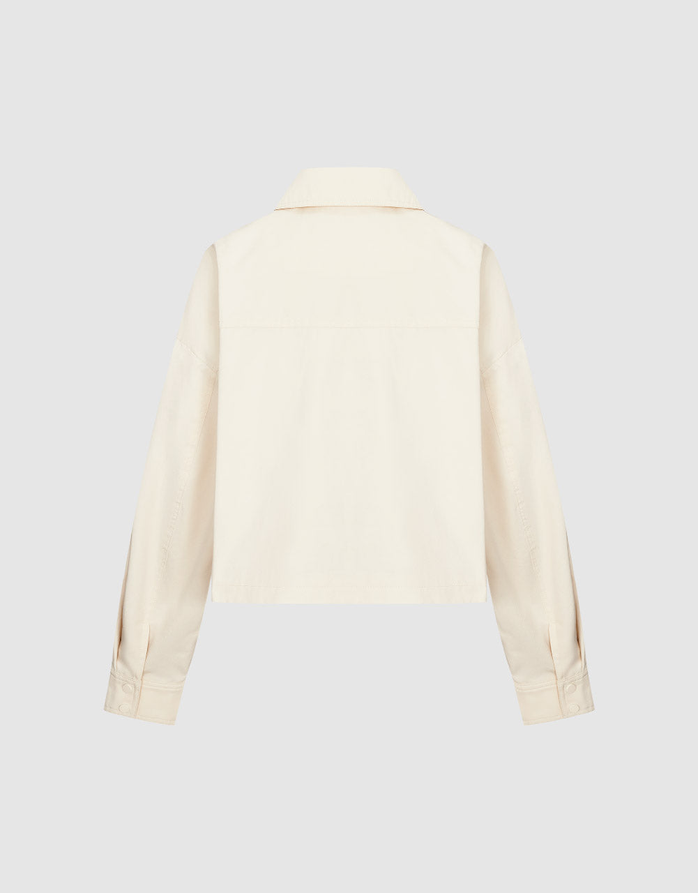 Standard Sleeve Jacket With Pockets