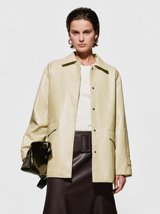 Oversize Flap Pockets Jackets