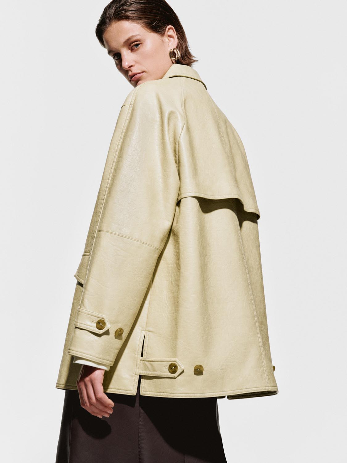 Oversize Flap Pockets Jackets