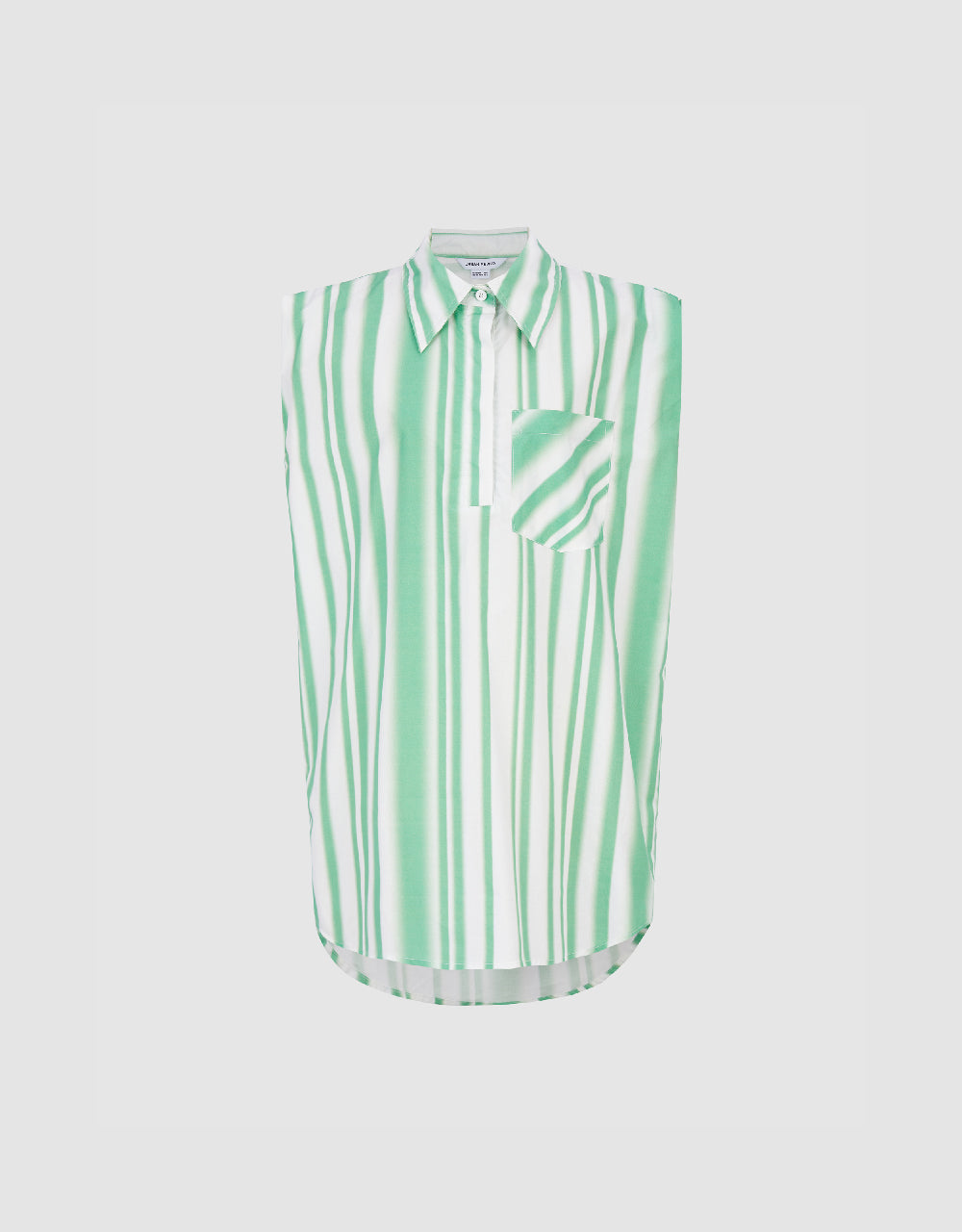 Striped Sleeveless Shirt