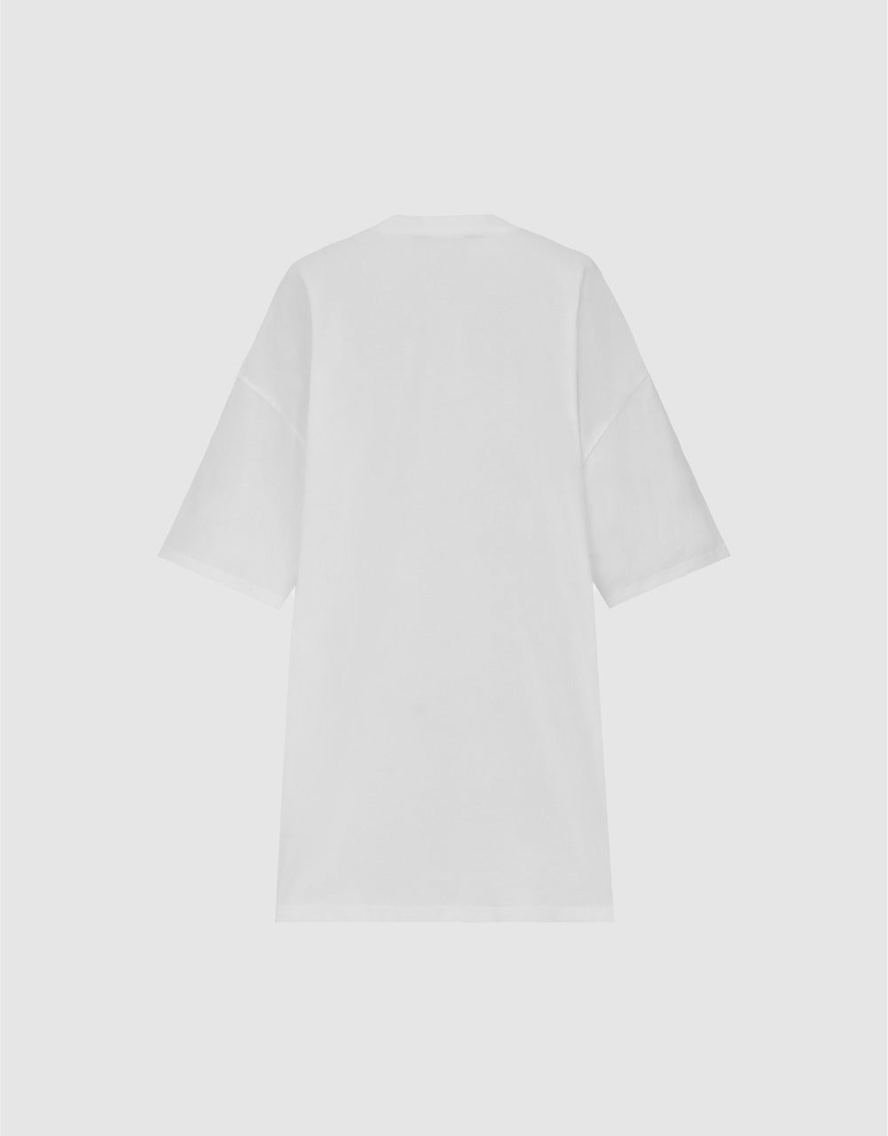 Statue Printed Crew Neck Loose T-Shirt