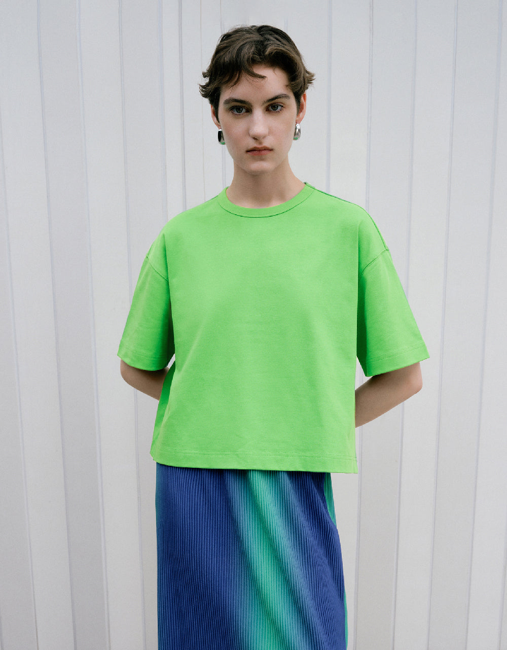 Standard Sleeve Crew Neck T-Shirt