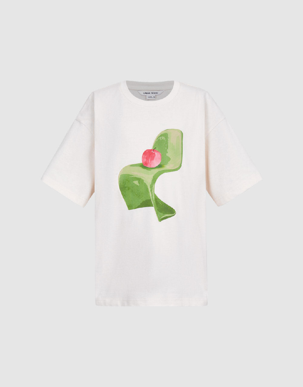 Painting Printed Crew Neck T-Shirt