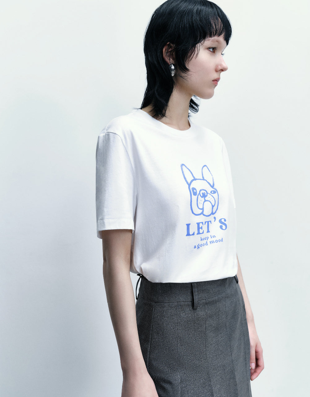 Graphic Crew Neck T-Shirt