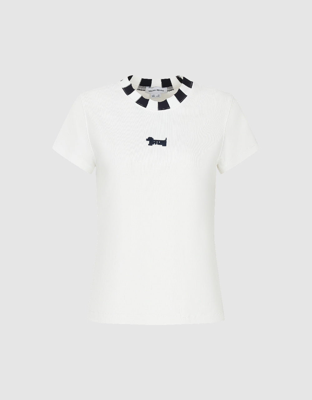 Crew Neck Straight T-Shirt