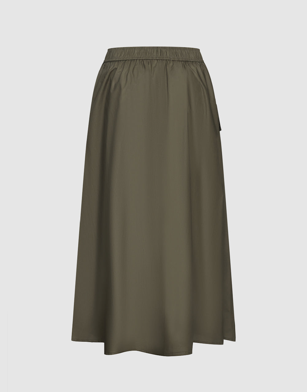 A-Line Skirt With Belt
