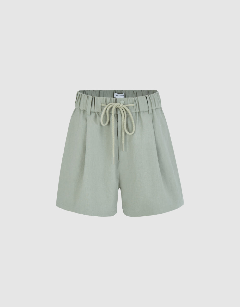 Drawstring Waist Regular Shorts