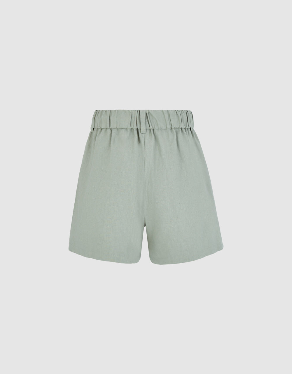 Drawstring Waist Regular Shorts