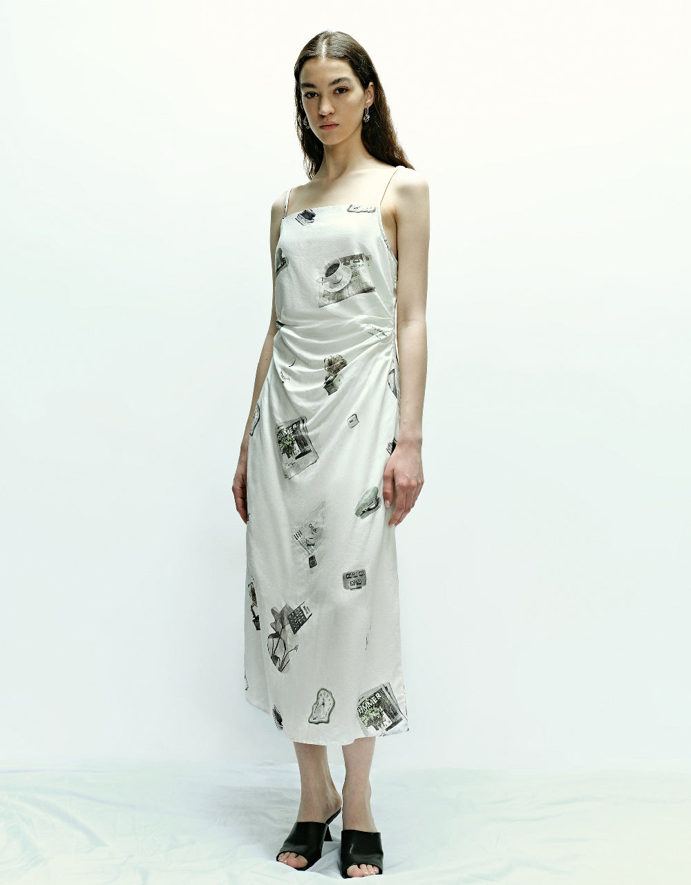 Printed Straight Dress