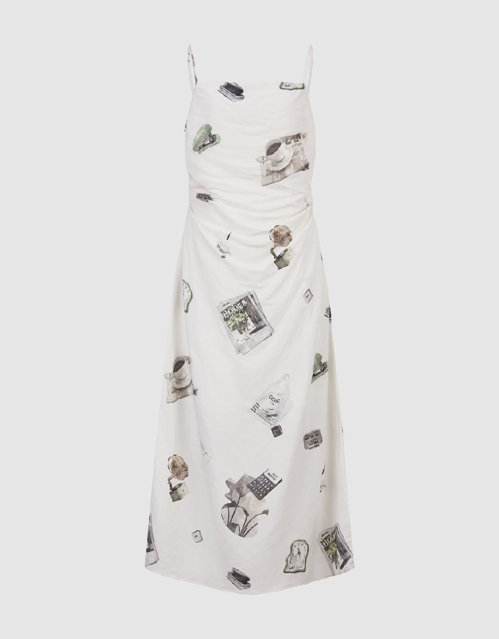 Printed Straight Dress
