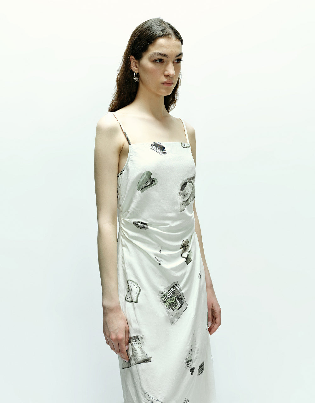 Printed Straight Dress