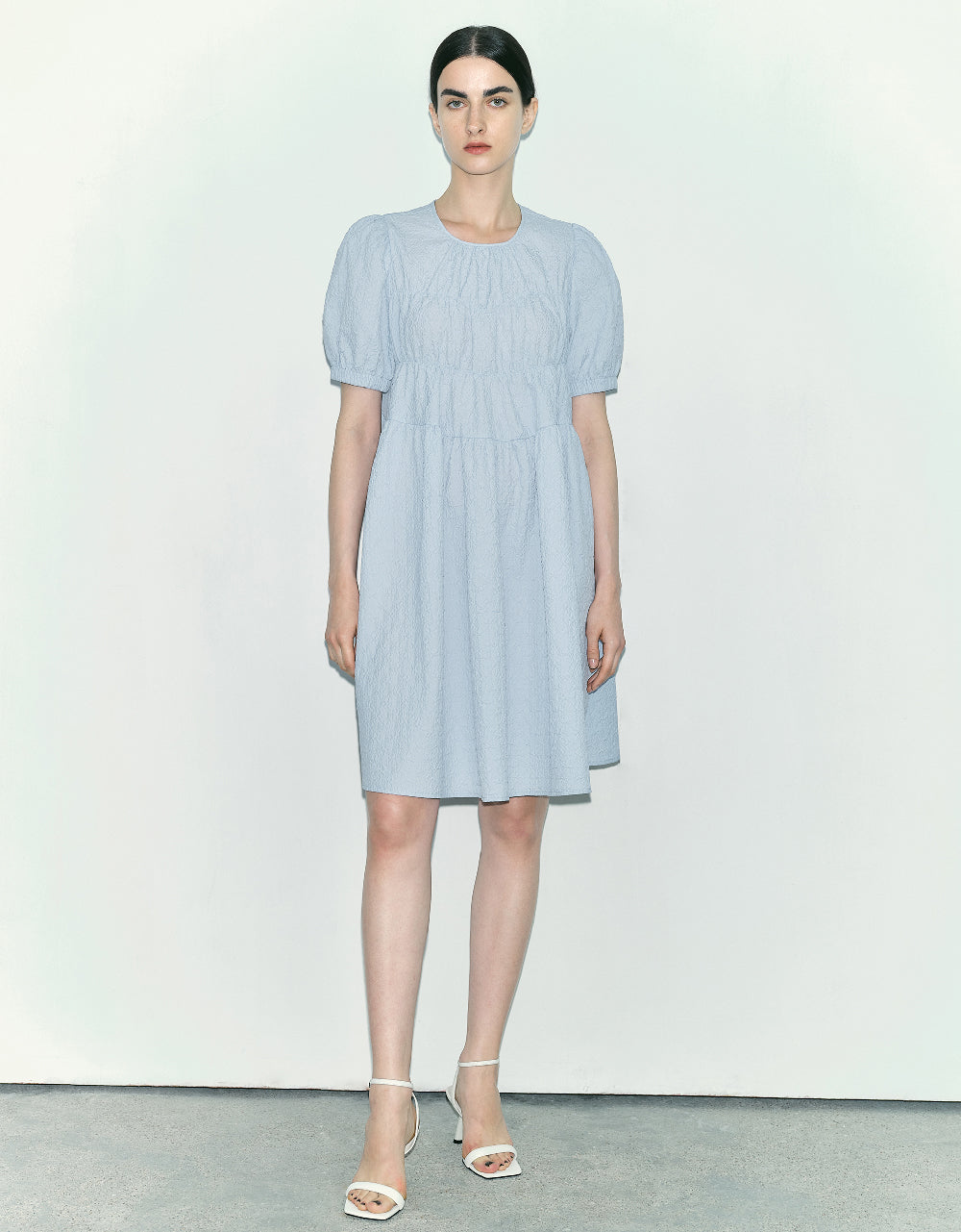 Crew Neck A-Line Dress