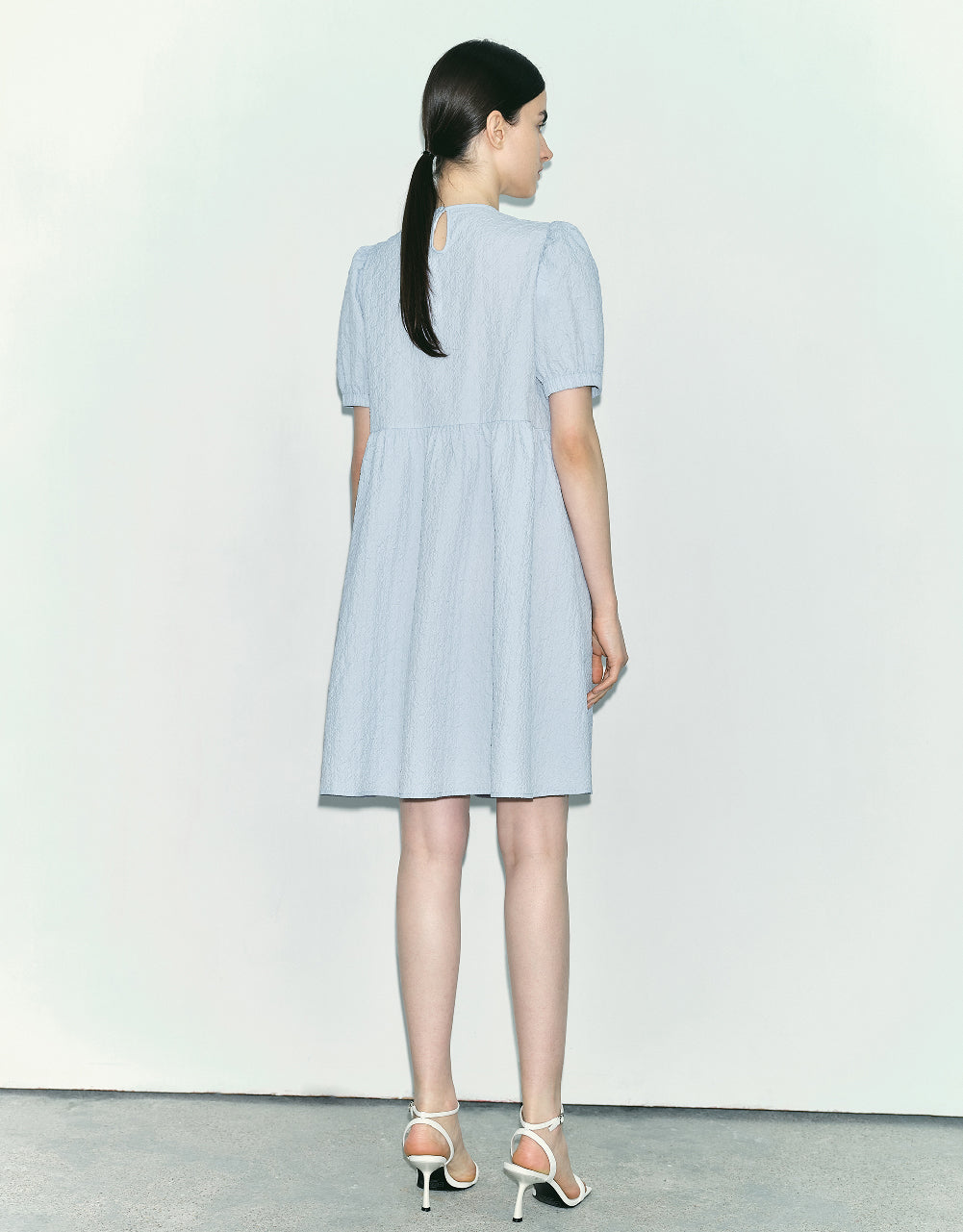 Crew Neck A-Line Dress