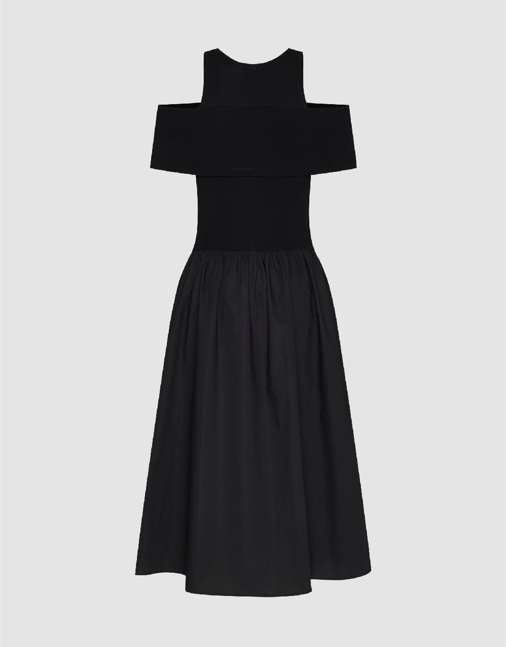 Sleeveless Crew Neck A-Line Dress