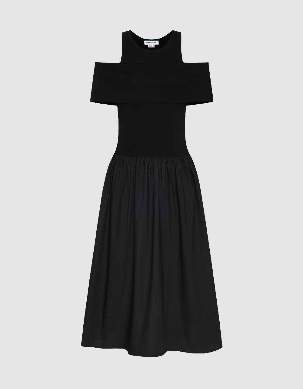 Sleeveless Crew Neck A-Line Dress