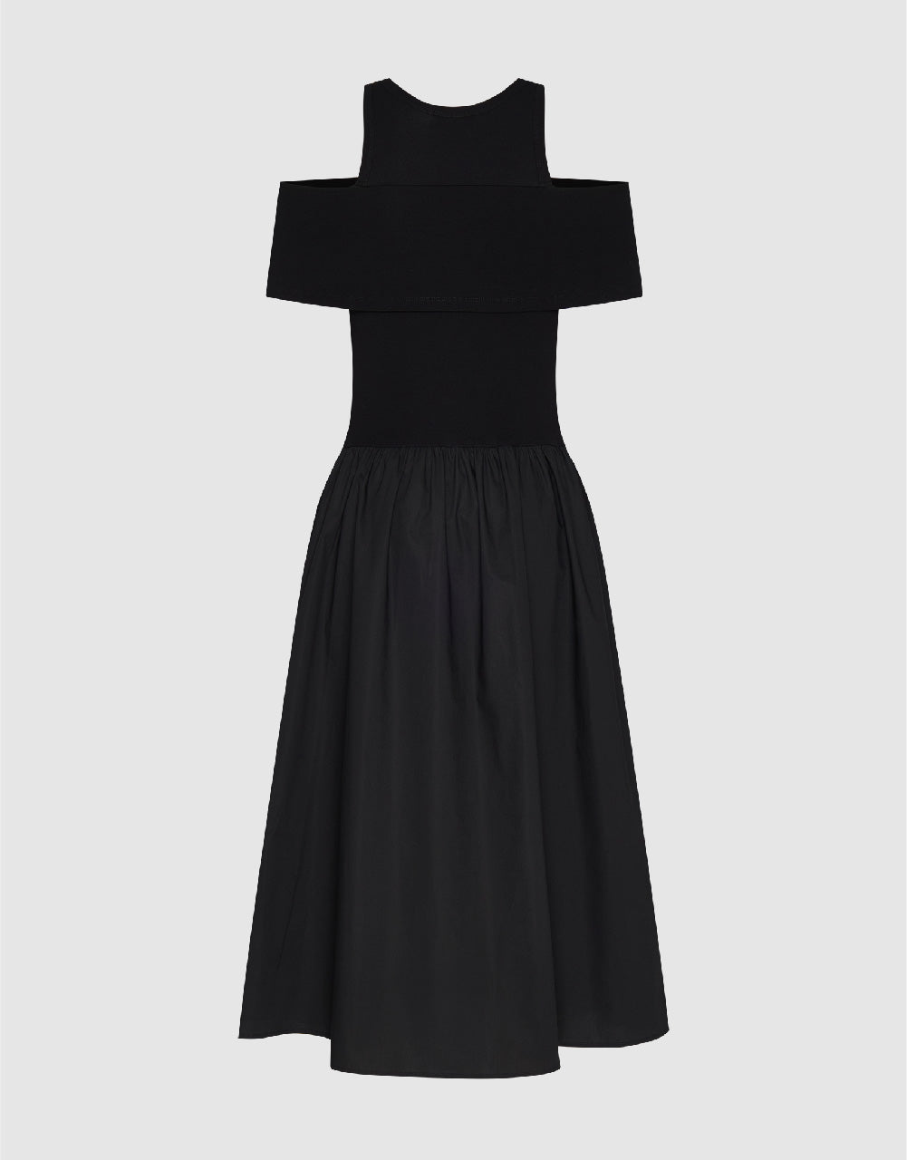 Sleeveless Crew Neck A-Line Dress