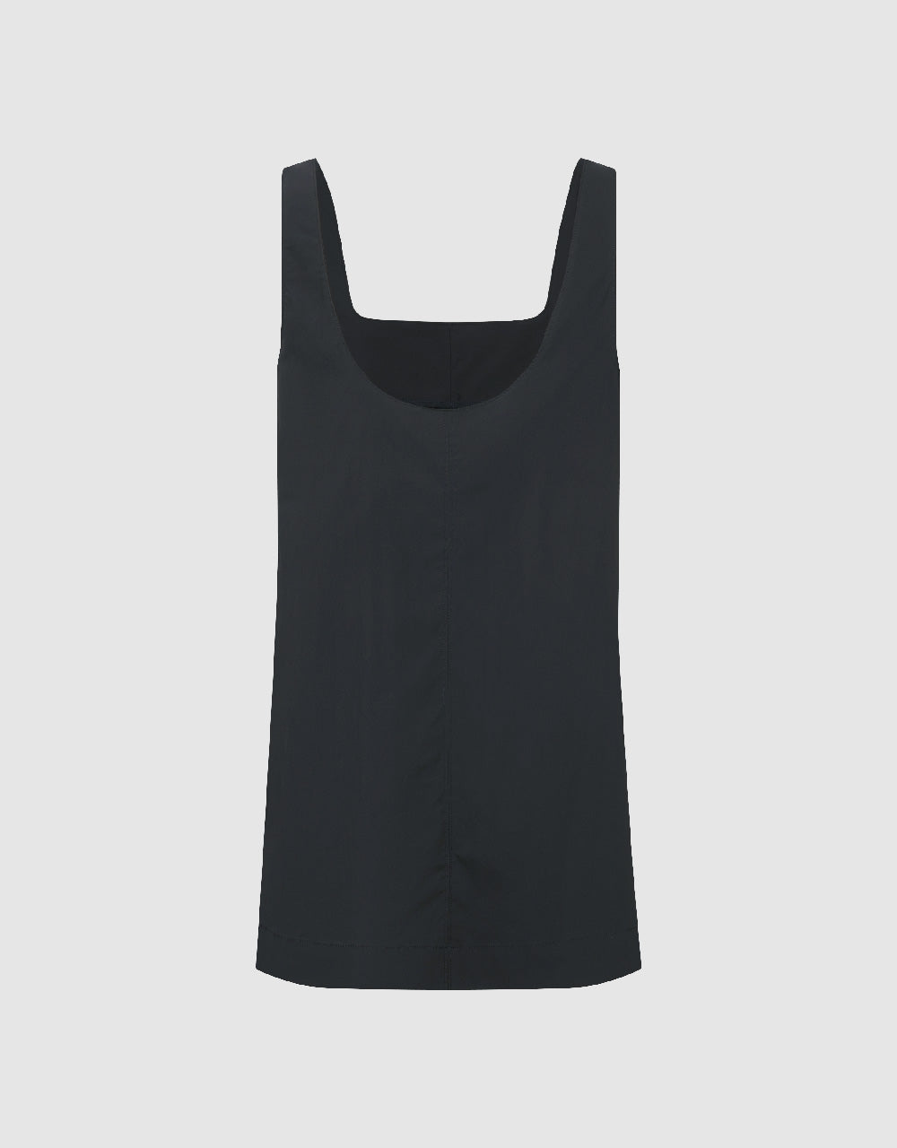 Square-cut Collar A-Line Dress