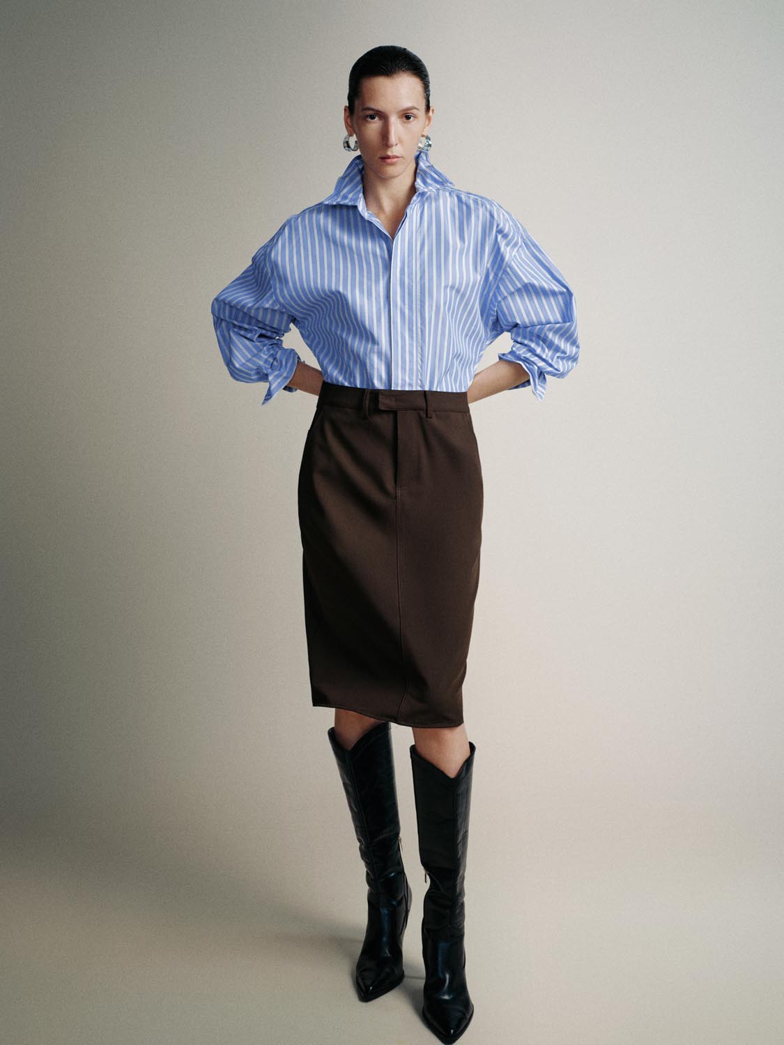 Straight Midi Dresses