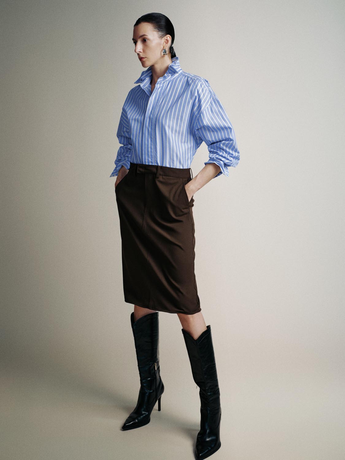 Straight Midi Dresses