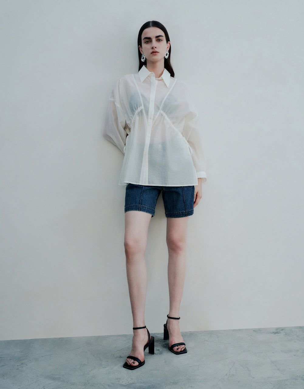 Regular Denim Shorts