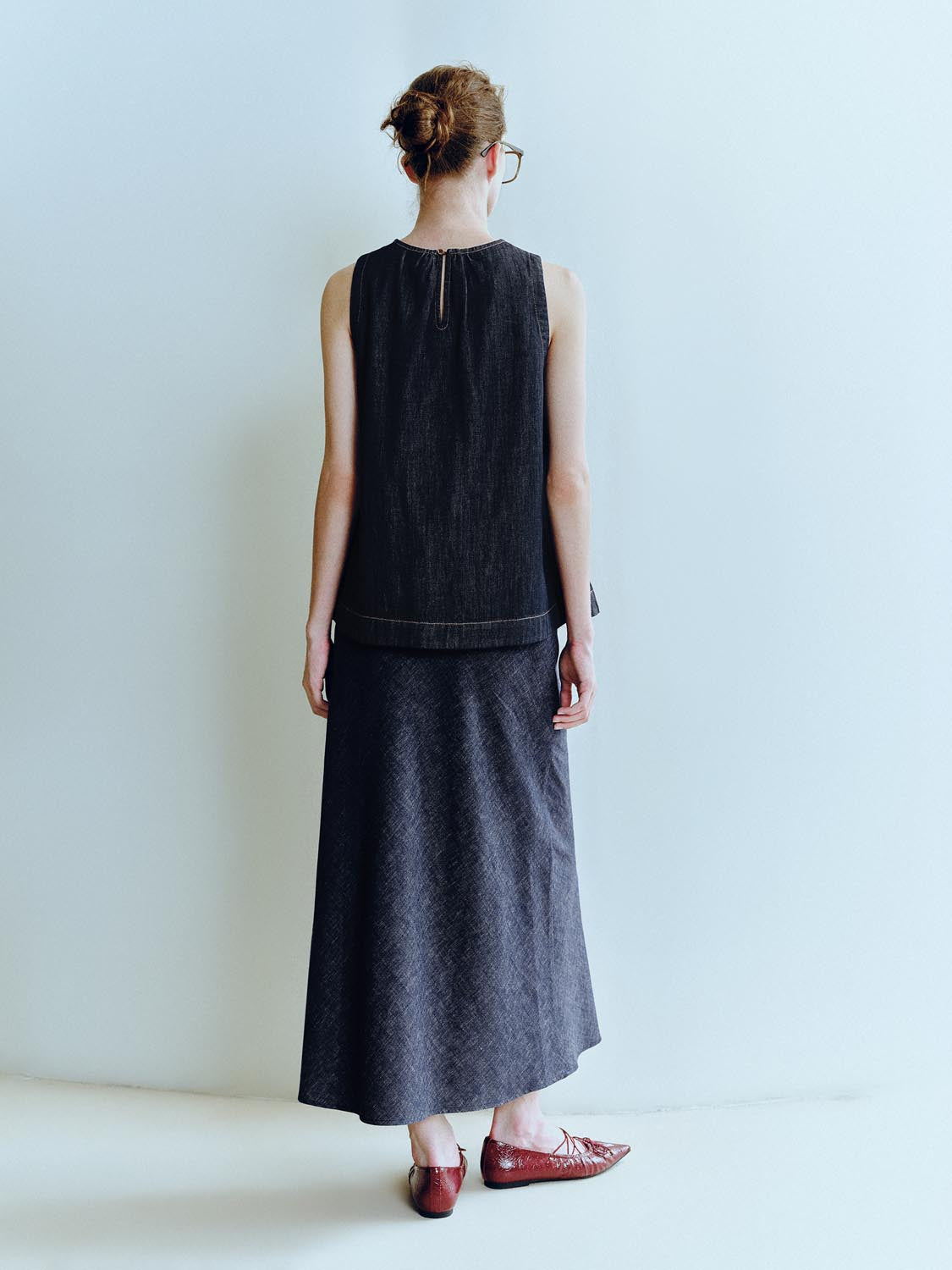 Sleeveless Denim Shirts