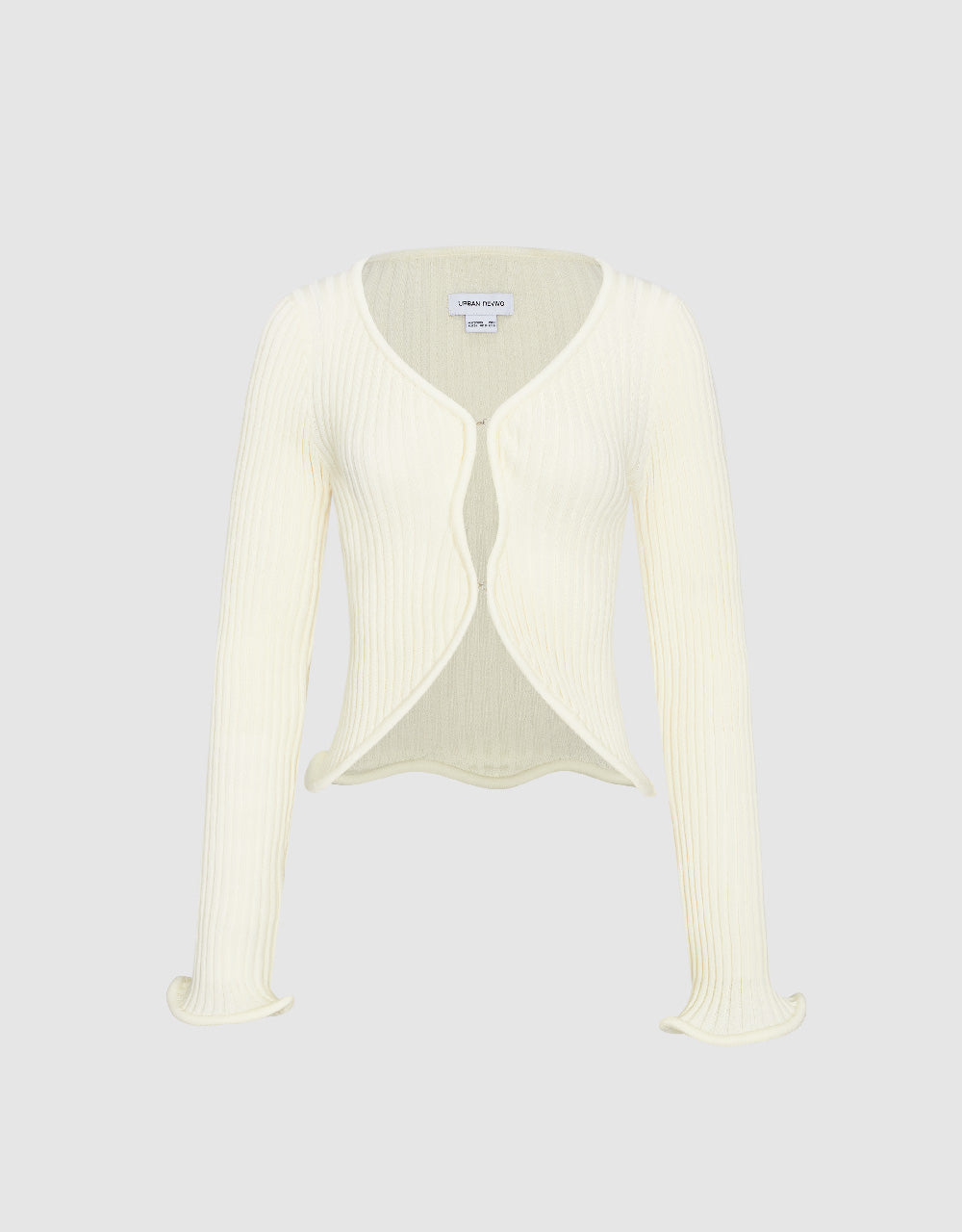 V-Neck Knitted Cardigan