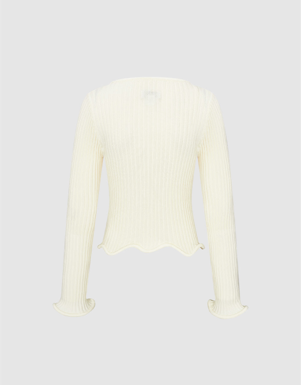 V-Neck Knitted Cardigan